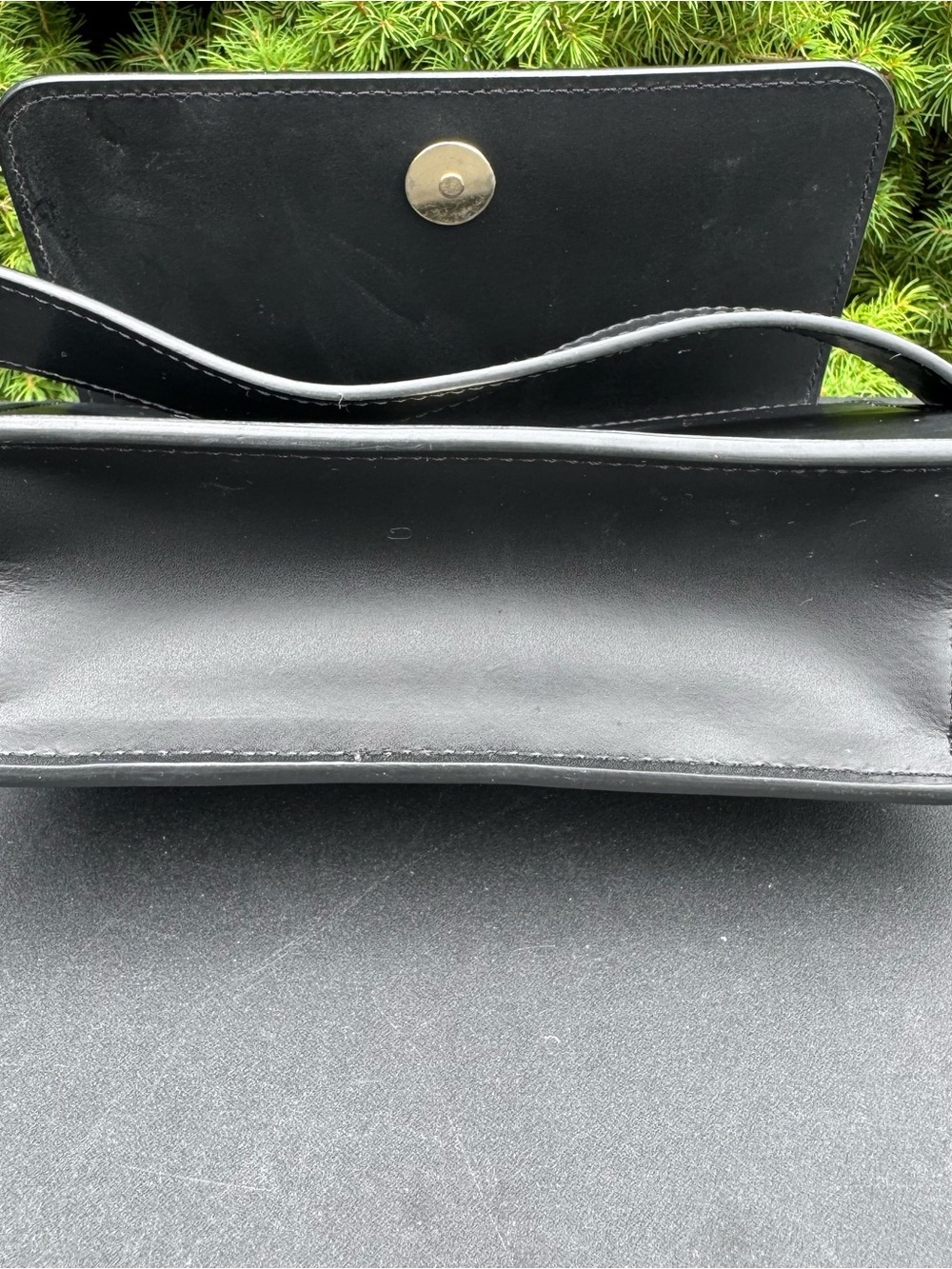 Silver & Riley Black Italian Leather Parisian Belt Bag - Picture 6 of 6